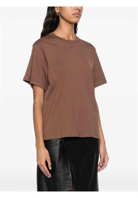 Brown Telanto T-shirt Loulou studio - women LOULOU STUDIO | TELANTOWD